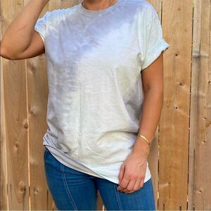 Tie dyed cotton T-shirt size large